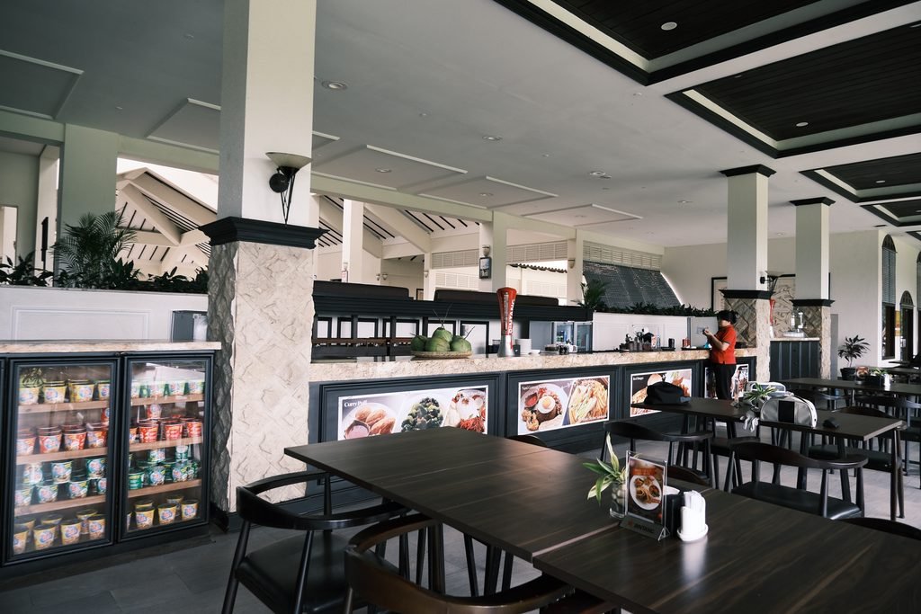Clubhouse at Ria Bintan Golf Club in Bintan, Indonesia