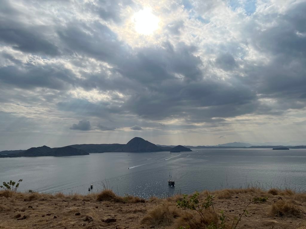 View from Padar Island in Komodo National Park, Indonesia