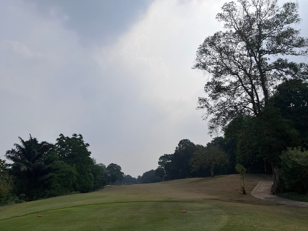 Tree-lined fairway at Jagorawi Golf & Country Club